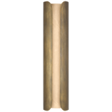 Featuring Armise 29" Sconce Mottled Brass by Visual Comfort at Amethyst Home. Introducing the Armise 29" Sconce Mottled Brass, a sophisticated and exclusive addition to your home decor. This elegant sconce provides soft, warm lighting and adds a touch of luxury to any room. Crafted with a mottled brass finish, it is a truly tasteful and artistic piece.
Overall Dimensions: 7" L x 7". Amethyst Home provides interior design, new construction, custom furniture, and area rugs in the Portland metro area