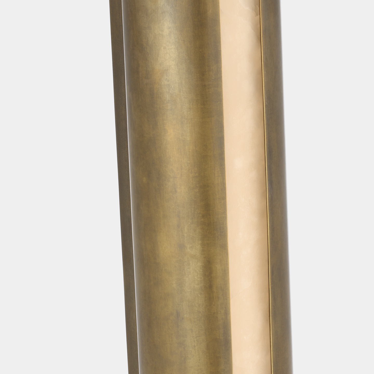 Featuring Armise 29" Sconce Mottled Brass by Visual Comfort at Amethyst Home. Introducing the Armise 29" Sconce Mottled Brass, a sophisticated and exclusive addition to your home decor. This elegant sconce provides soft, warm lighting and adds a touch of luxury to any room. Crafted with a mottled brass finish, it is a truly tasteful and artistic piece.
Overall Dimensions: 7" L x . Amethyst Home provides interior design, new construction, custom furniture, and area rugs in the Scottsdale metro area