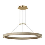 Featuring Ashok 37 Chandelier Hand Rubbed Antique Brass by Visual Comfort at Amethyst Home. Circles of different sizes and thicknesses take center stage with the simplicity of the Ashok chandelier by Sean Lavin. Featuring a solid wood ring with brass inlay details, the fixture also has an optional collar ring. The minimalist ring chandelier will complement modern decor and can illumin. Amethyst Home provides interior design, new construction, custom furniture, and area rugs in the Tampa metro area