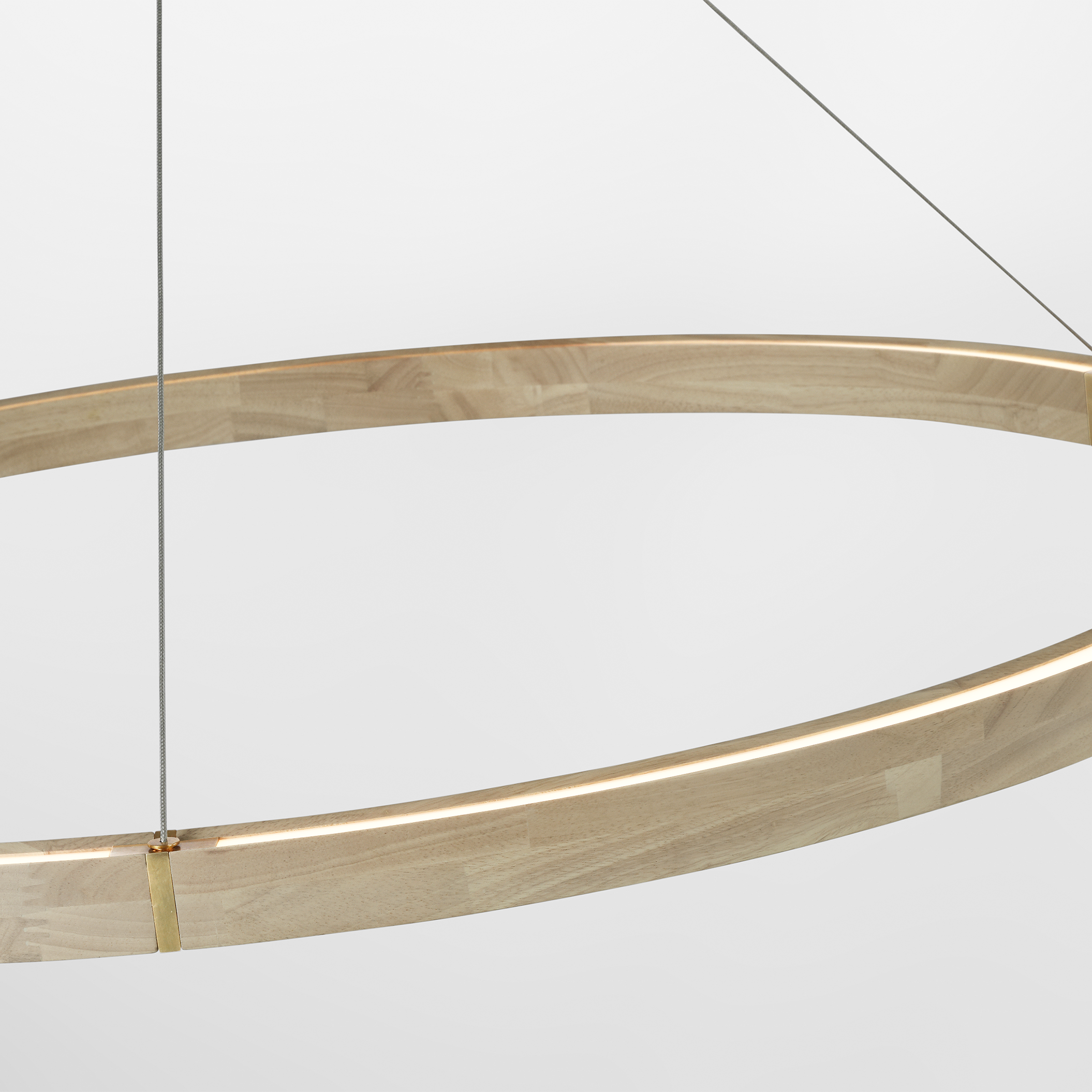 Featuring Ashok 49 Chandelier Hand Rubbed Antique Brass by Visual Comfort at Amethyst Home. Circles of different sizes and thicknesses take center stage with the simplicity of the Ashok chandelier by Sean Lavin. Featuring a solid wood ring with brass inlay details, the fixture also has an optional collar ring. The minimalist ring chandelier will complement modern decor and can i. Amethyst Home provides interior design, new construction, custom furniture, and area rugs in the Kansas City metro area