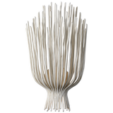 Featuring Astra 17" Sculpted Sconce Waxed Plaster by Visual Comfort at Amethyst Home. Introducing the Astra 17" Sculpted Sconce in Waxed Plaster. Illuminate your space with this elegant sconce, designed to add a touch of sophistication and luxury to any room. Crafted with intricately sculpted details, this fixture is the perfect blend of form and function. Elevate your home with . Amethyst Home provides interior design, new construction, custom furniture, and area rugs in the Des Moines metro area