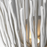 Featuring Astra 17" Sculpted Sconce Waxed Plaster by Visual Comfort at Amethyst Home. Introducing the Astra 17" Sculpted Sconce in Waxed Plaster. Illuminate your space with this elegant sconce, designed to add a touch of sophistication and luxury to any room. Crafted with intricately sculpted details, this fixture is the perfect blend of form and function. Elevate your home with the A. Amethyst Home provides interior design, new construction, custom furniture, and area rugs in the Miami metro area