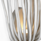 Featuring Astra 17" Sculpted Sconce Waxed Plaster by Visual Comfort at Amethyst Home. Introducing the Astra 17" Sculpted Sconce in Waxed Plaster. Illuminate your space with this elegant sconce, designed to add a touch of sophistication and luxury to any room. Crafted with intricately sculpted details, this fixture is the perfect blend of form and function. Elevate your home wi. Amethyst Home provides interior design, new construction, custom furniture, and area rugs in the Winter Garden metro area