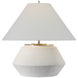 Featuring Aten 23" Table Lamp Plaster White by Visual Comfort at Amethyst Home. Aten 23" Table Lamp in Plaster White with Linen Shade
Overall Dimensions: 23" L x 23" W x 23.25" H Weight : 31 lbs.. Amethyst Home provides interior design, new construction, custom furniture, and area rugs in the Austin metro area