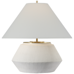 Featuring Aten 23" Table Lamp Plaster White by Visual Comfort at Amethyst Home. Aten 23" Table Lamp in Plaster White with Linen Shade
Overall Dimensions: 23" L x 23" W x 23.25" H Weight : 31 lbs.. Amethyst Home provides interior design, new construction, custom furniture, and area rugs in the Calabasas metro area