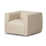 Augustine Outdoor Swivel Chair - Casa Cream