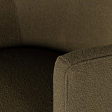 Aurora Swivel Chair - Fiqa Boucle Olive - FIQA Boucle Olive