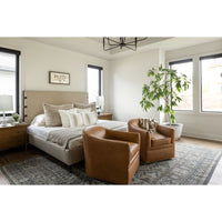 Anderson Palm Ecru Bed  (Lifestyle View)