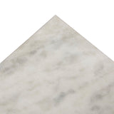 Bailor Coffee Table - Sandblasted White Marble | shipping 01/25/2027