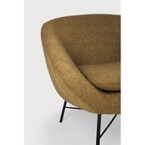 Featuring Barrow Ginger Lounge Chair by Ethnicraft at Amethyst Home. Seeking its inspiration from the 50s, the Barrow lounge chair has an irresistible vintage vibe. The lightness of the metal foot base teamed with premium upholstery are a timeless addition to any space. Let yourself melt into the warm embrace of this incredibly comfortable chair.Weight : 42 lb Dimensions: 31.5. Amethyst Home provides interior design, new construction, custom furniture, and area rugs in the Winter Garden metro area