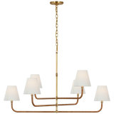 Featuring Basden Extra Large Three Tier Chandelier Antique-Burnished Brass and Natural Rattan by Visual Comfort at Amethyst Home. Introduce opulence into your space with the Basden Extra Large Three Tier Chandelier. Crafted from antique-burnished brass and natural rattan, this exquisite chandelier exudes elegance and sophistication. The three tiers add dimension and grandeur to a. Amethyst Home provides interior design, new construction, custom furniture, and area rugs in the Des Moines metro area