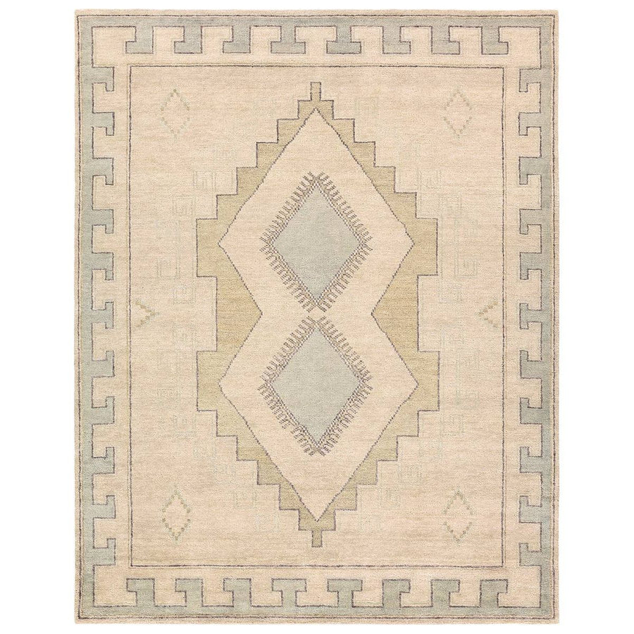 Azzurro Jinsen Tan / Beige Rug
