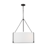 Featuring Bergen Large Hanging Shade Aged Iron by Visual Comfort at Amethyst Home. Introduce sophistication and exclusivity into your space with the Bergen Large Hanging Shade in Aged Iron. Featuring a stunning handing shade, this piece adds an elegant touch to any room. Handcrafted with care, it not only provides practical lighting but also serves as a statement piece in your home. Amethyst Home provides interior design, new construction, custom furniture, and area rugs in the Portland metro area