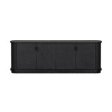 Berlin Media Console - Black Linen