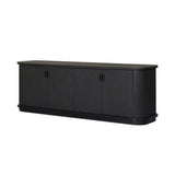 Berlin Media Console - Black Linen