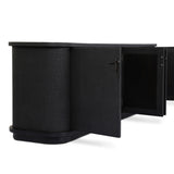 Berlin Media Console - Black Linen