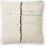 Amber Carla Ivory / Black  Pillow Loloi