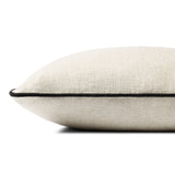 Jeremiah Brent x Loloi  Hudson Natural / Black Pillow
