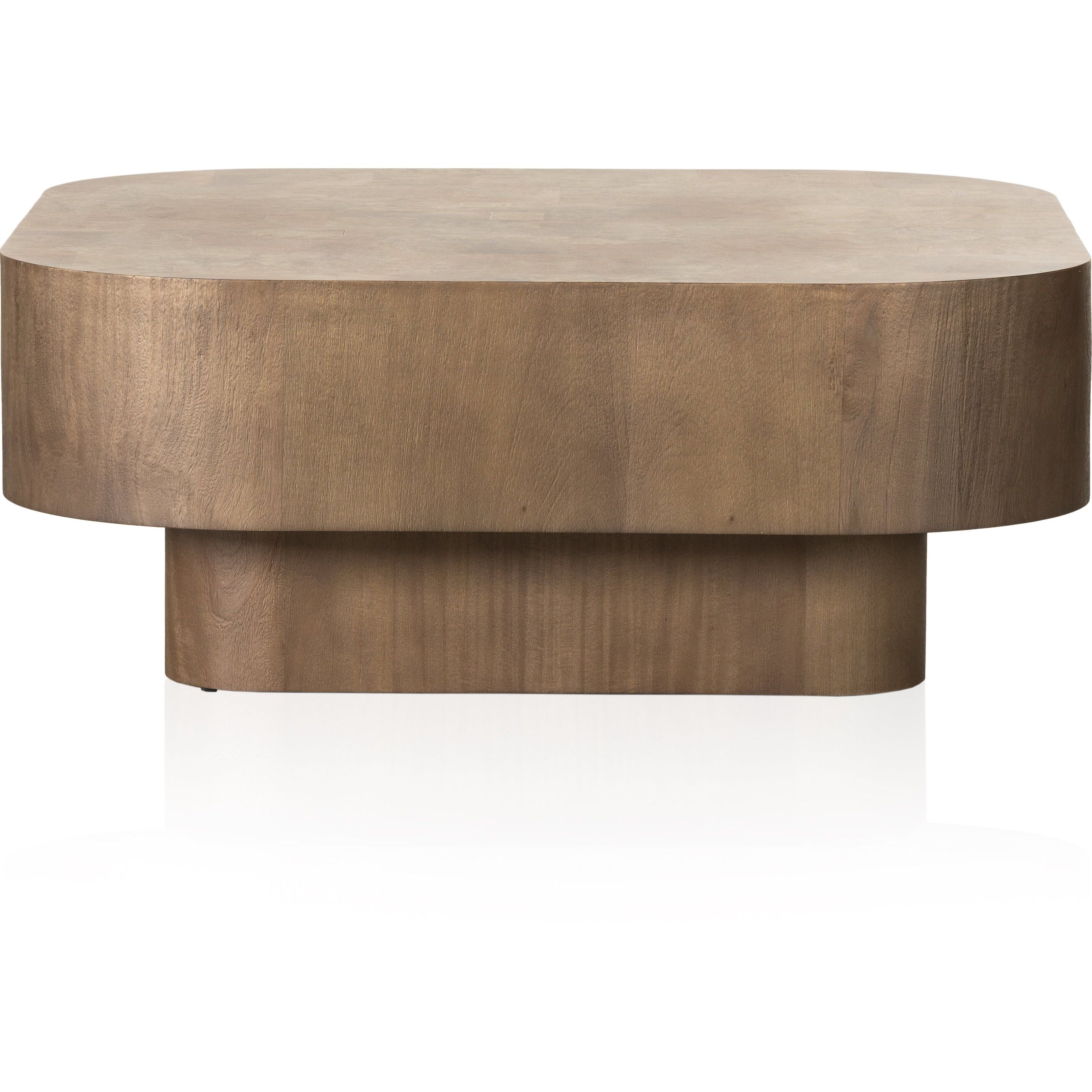 Blanco Warm Umber Burl Coffee Table  Four Hands