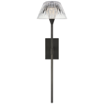 Featuring Blaze 19" Tail Sconce Bronze by Visual Comfort at Amethyst Home. Blaze 19" Tail Sconce in Bronze with Clear Crystal
Overall Dimensions: 5.75" L x 5.75" W x 19" HWeight : 5 lbs.. Amethyst Home provides interior design, new construction, custom furniture, and area rugs in the Calabasas metro area