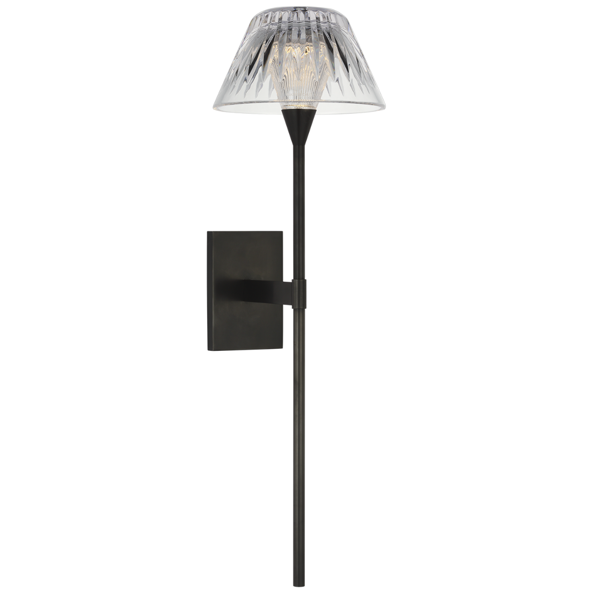 Featuring Blaze 19" Tail Sconce Bronze by Visual Comfort at Amethyst Home. Blaze 19" Tail Sconce in Bronze with Clear Crystal
Overall Dimensions: 5.75" L x 5.75" W x 19" HWeight : 5 lbs.. Amethyst Home provides interior design, new construction, custom furniture, and area rugs in the Kansas City metro area