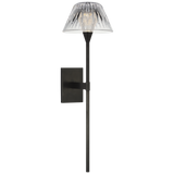 Featuring Blaze 19" Tail Sconce Bronze by Visual Comfort at Amethyst Home. Blaze 19" Tail Sconce in Bronze with Clear Crystal
Overall Dimensions: 5.75" L x 5.75" W x 19" HWeight : 5 lbs.. Amethyst Home provides interior design, new construction, custom furniture, and area rugs in the Kansas City metro area