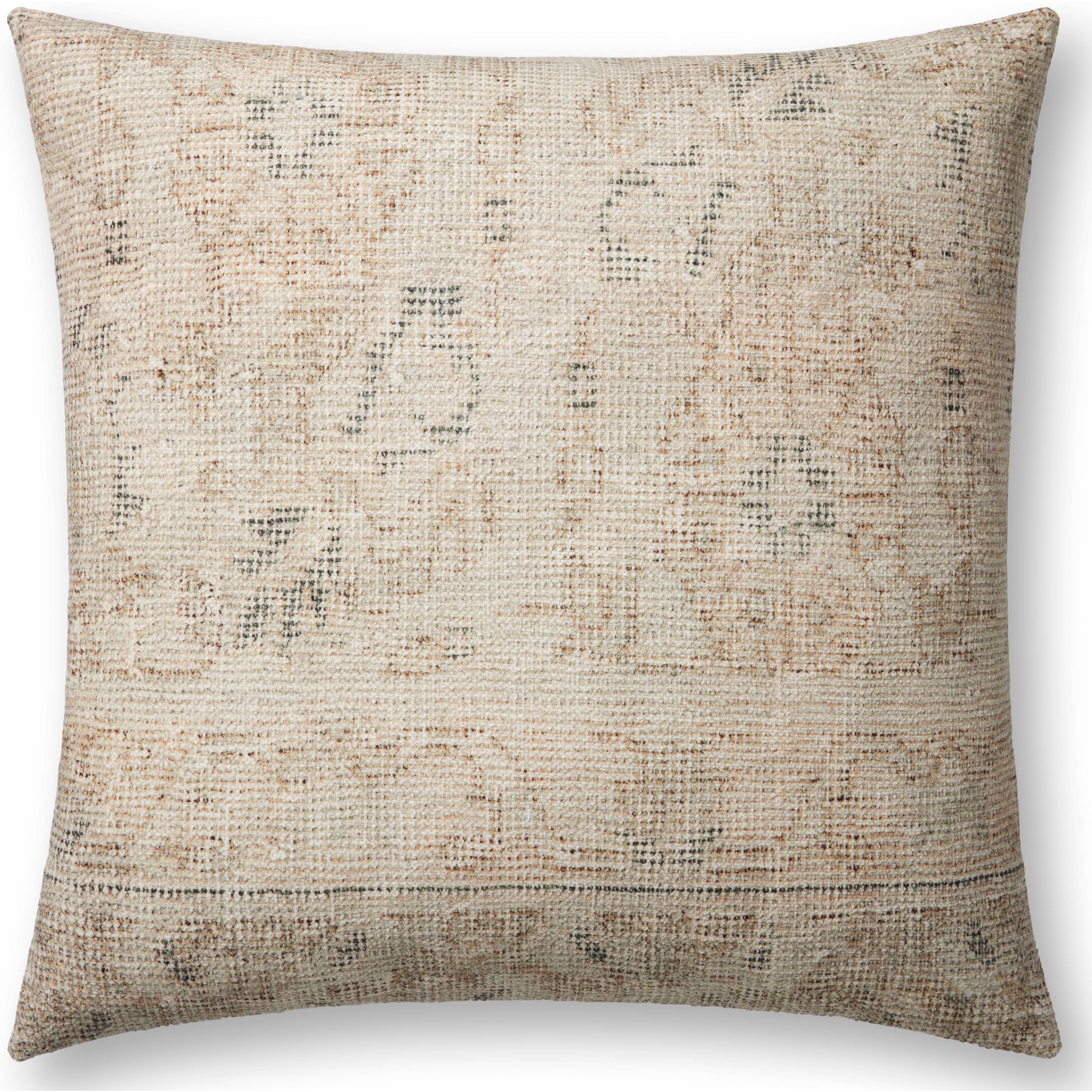 Celestia Natural / Blue Pillow Loloi