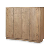 Boa 4-Door Cabinet - Sandy Mindi Veneer | shipping 12/10/2026