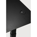 Featuring Bok Black Us Oak Black Adjustable Desk by Ethnicraft at Amethyst Home. The Bok adjustable desk was designed with the importance of health and good posture in mind. The motorised system in its legs allows the tabletop to be elevated to the height of your liking. That way, you can easily switch between sitting and standing throughout the workday. Choose between white or black . Amethyst Home provides interior design, new construction, custom furniture, and area rugs in the Miami metro area