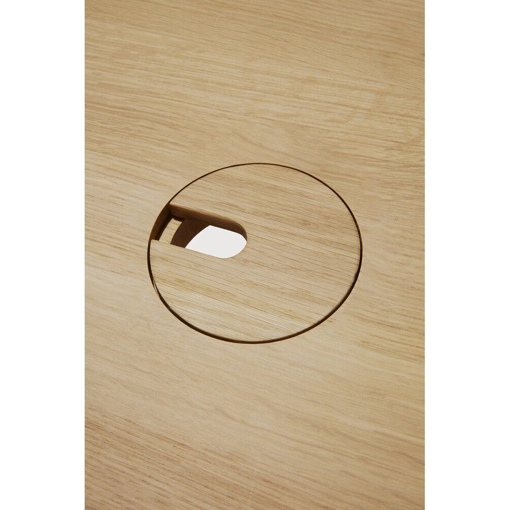 Featuring Bok Oak Desk by Ethnicraft at Amethyst Home. Reminiscent of a goat's curved horns, the Bok collection combines sculptural elegance and contemporary crafting into a graceful and airy form. This Bok desk adds the warmth of solid wood and simplistic practicality to any office space.Brushed : NoCollection : BokFinish : VarnishedFloor Protector : NoMain Material : OakShape : Rec. Amethyst Home provides interior design, new construction, custom furniture, and area rugs in the Boston metro area