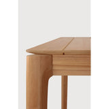 Featuring Bok Teak Outdoor Dining Table by Ethnicraft at Amethyst Home. Reminiscent of a goat's curved horns, the Bok collection combines sculptural elegance and contemporary crafting into a graceful and airy form. Just like its matching chair, the Bok dining table is another signature design. Its airy shape yet rock-solid construction make this piece a timeless and remarkable. Amethyst Home provides interior design, new construction, custom furniture, and area rugs in the Winter Garden metro area