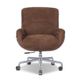 Brahms Desk Chair - Nubuck Tobacco | shipping 12/25/2026