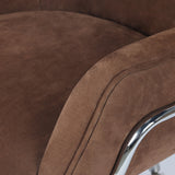 Brahms Desk Chair - Nubuck Tobacco | shipping 12/25/2026