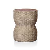 Brixby Outdoor End Table - Desert Marble | shipping 10/15/2026