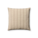 Amber Lewis x Loloi Keisha Natural / Brown Pillow