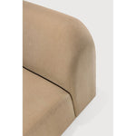 Featuring Bulky Light Sepia Left Modular Sofa Set by Ethnicraft at Amethyst Home. The Bulky celebrates simplicity and versatility in one cohesive form. Its mono-volume design, softened by rounded corners and accentuated with subtle stitching details, lends understated elegance to any space. The clean silhouette pairs with luxurious upholstery and thoughtful contours to provide. Amethyst Home provides interior design, new construction, custom furniture, and area rugs in the Newport Beach metro area