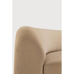 Featuring Bulky Light Sepia Left Modular Sofa Set by Ethnicraft at Amethyst Home. The Bulky celebrates simplicity and versatility in one cohesive form. Its mono-volume design, softened by rounded corners and accentuated with subtle stitching details, lends understated elegance to any space. The clean silhouette pairs with luxurious upholstery and thoughtful contours to provide las. Amethyst Home provides interior design, new construction, custom furniture, and area rugs in the San Diego metro area