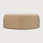 Featuring Bulky Light Sepia Modular Sofa by Ethnicraft at Amethyst Home. The Bulky celebrates simplicity and versatility in one cohesive form. Its mono-volume design, softened by rounded corners and accentuated with subtle stitching details, lends understated elegance to any space. The clean silhouette pairs with luxurious upholstery and thoughtful contours to provide lasting comfo. Amethyst Home provides interior design, new construction, custom furniture, and area rugs in the Portland metro area