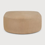 Featuring Bulky Light Sepia Semi-Circle Footstool by Ethnicraft at Amethyst Home. The Bulky celebrates simplicity and versatility in one cohesive form. Its mono-volume design, softened by rounded corners and accentuated with subtle stitching details, lends understated elegance to any space. The clean silhouette pairs with luxurious upholstery and thoughtful contours to provide lasting. Amethyst Home provides interior design, new construction, custom furniture, and area rugs in the Omaha metro area