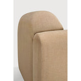 Featuring Bulky Light Sepia Semi-Circle Left Modular Sofa Set by Ethnicraft at Amethyst Home. The Bulky celebrates simplicity and versatility in one cohesive form. Its mono-volume design, softened by rounded corners and accentuated with subtle stitching details, lends understated elegance to any space. The clean silhouette pairs with luxurious upholstery and thoughtful contours . Amethyst Home provides interior design, new construction, custom furniture, and area rugs in the Los Angeles metro area