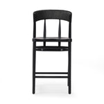 Featuring Buxton Black Rush Bar + Counter Stool by Four Hands at Amethyst Home. A solid oak counter stool defined by tapered legs and framing gives an updated look to the classic whistler chair. Finished with a paper rush wrapped detail on the back.BarOverall Dimensions: 19.25"w x 22.25"d x 42.75"hWeight: 23.70 lbsCounterOverall Dimensions: 19.50"w x 22.25"d x 38.75"hWeight: 21.61 l. Amethyst Home provides interior design, new construction, custom furniture, and area rugs in the Seattle metro area
