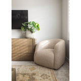 Leo Rustic Grey 6 Drawer Dresser (Lifestyle View)