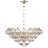 Featuring Caselli 36" Basket Chandelier Hand-Rubbed Antique Brass by Visual Comfort at Amethyst Home. Caselli 36" Basket Chandelier in Gild with Clear Glass
Overall Dimensions: 35.75" L x 35.75" W x 19.25" HWeight: 42 lbs.. Amethyst Home provides interior design, new construction, custom furniture, and area rugs in the Alpharetta metro area
