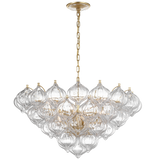 Featuring Caselli 36" Basket Chandelier Hand-Rubbed Antique Brass by Visual Comfort at Amethyst Home. Caselli 36" Basket Chandelier in Gild with Clear Glass
Overall Dimensions: 35.75" L x 35.75" W x 19.25" HWeight: 42 lbs.. Amethyst Home provides interior design, new construction, custom furniture, and area rugs in the Los Angeles metro area