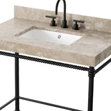 Cassia Washstand-40" - Textured Dark Bronze | shipping 10/25/2026