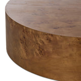 Caya Large Coffee Table - Caramel Burl | shipping 10/10/2026