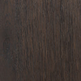 Chalmers Media Console - Smoked Black Resawn Oak | shipping 08/28/2026