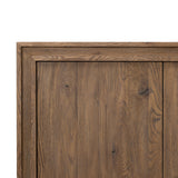 Chalmers Media Console - Weathered Oak Veneer