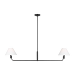 Featuring Colfax Medium Linear Chandelier Aged Iron by Visual Comfort at Amethyst Home. Elevate your space with the Colfax Medium Linear Chandelier. Its sleek, aged iron design exudes sophistication, while providing ample lighting with its multiple bulbs. Perfect for adding a touch of luxury to any room.
Overall Dimensions: 54.5" L x 54.5" W x 11.125" H. Amethyst Home provides interior design, new construction, custom furniture, and area rugs in the Seattle metro area