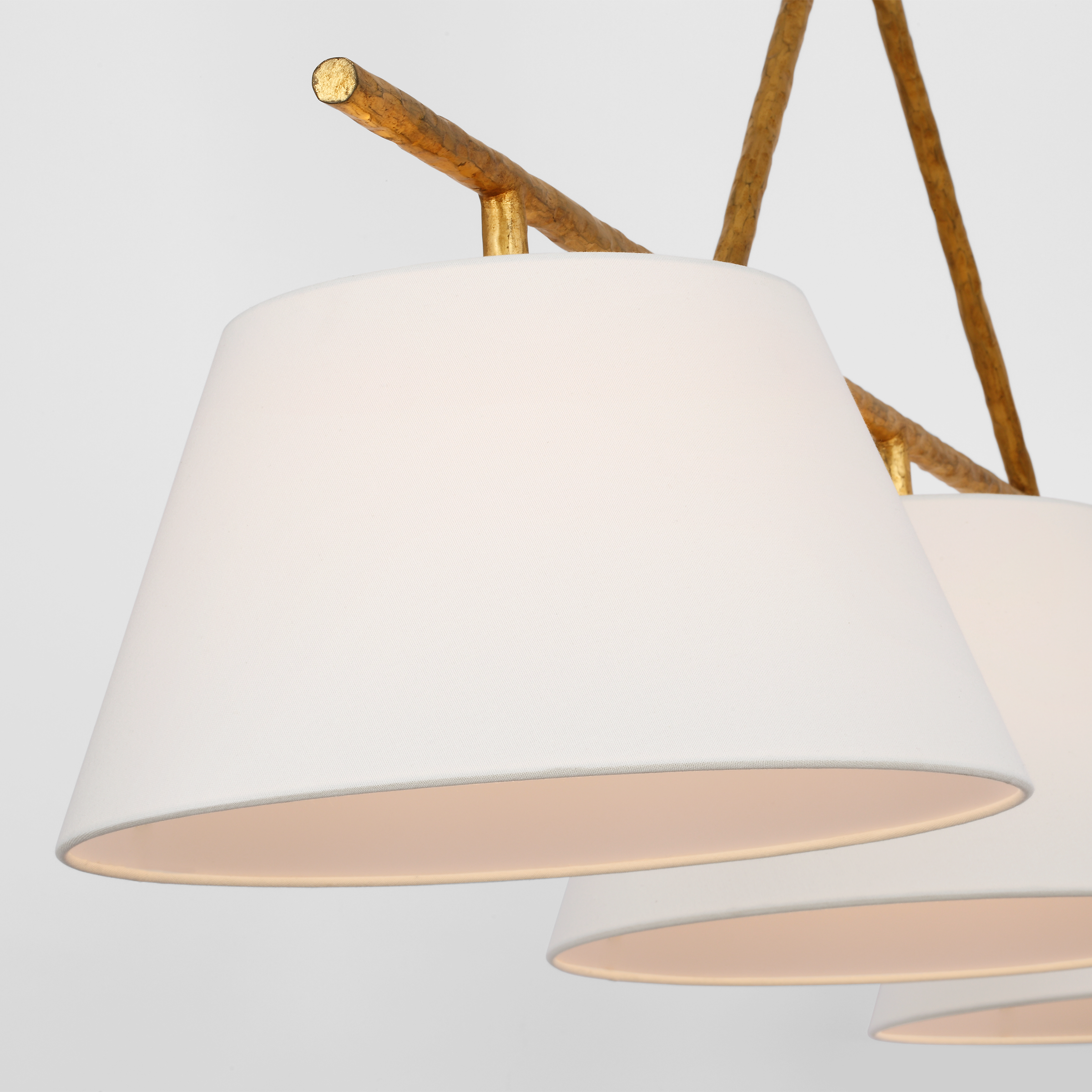 Featuring Collette 70" Linear Chandelier Gilded Iron by Visual Comfort at Amethyst Home. Illuminate your space with the elegant and exclusive Collette 70" Linear Chandelier in Gilded Iron. This stunning chandelier adds a touch of luxury to any room, with its intricate design and expert craftsmanship. Create a warm and inviting atmosphere with the soft glow of this sophisticated p. Amethyst Home provides interior design, new construction, custom furniture, and area rugs in the Scottsdale metro area